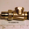 Danfoss Heating 013G8018 - 3/4" NPT. Side Mount Angle Valve Body