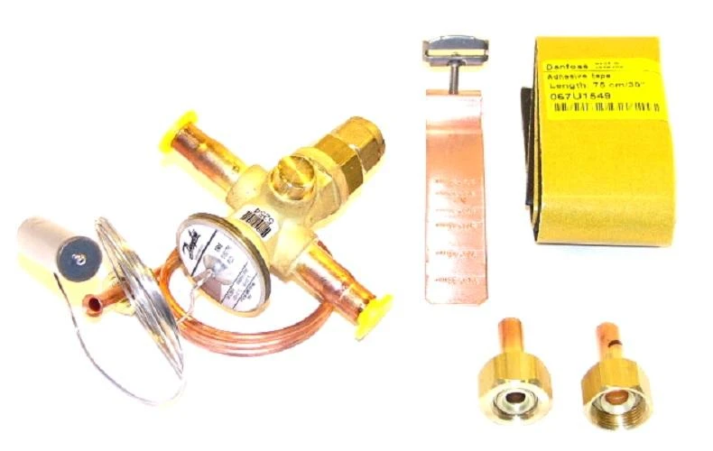 Danfoss 067L5859 - 3/8"TR6 TXV R-22 5-6Ton With Kit 1 Danfoss 067L5859 - 3/8"TR6 TXV R-22 5-6Ton With Kit