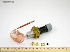 Danfoss 003N7120 - 3/4" 50-175F 90"Cap Temp Valve For Plumbing Projects