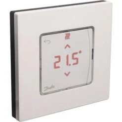 Danfoss Icon Fortrådet 230V Rumtermostat Med Touch-display 86x86 Mm