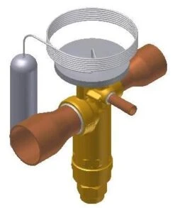 Danfoss 067N2163 - 7/8"x1 1/8" TGEX TXV R22/407C